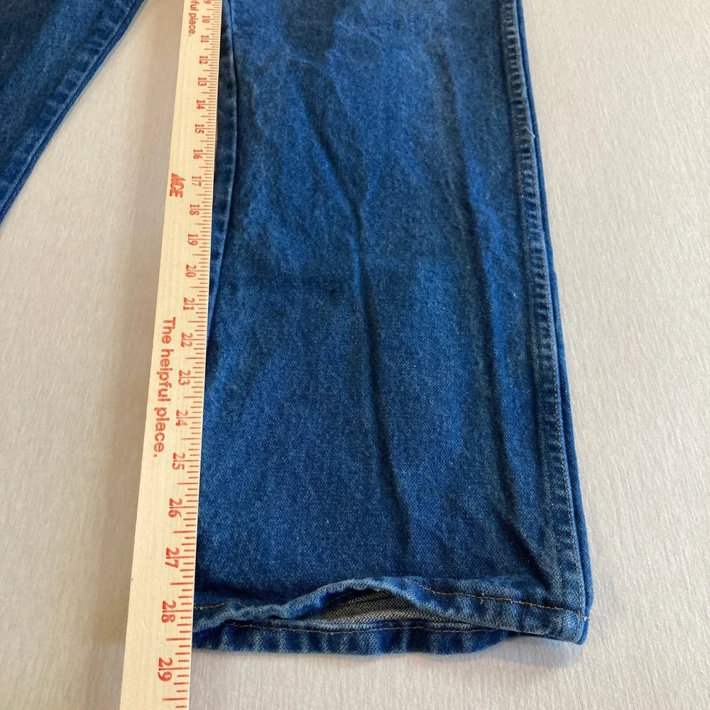Wrangler Jeans Men 36x30 (Fit 35x29) Cowboy Cut Relaxed Denim 1013MWZPW Straight